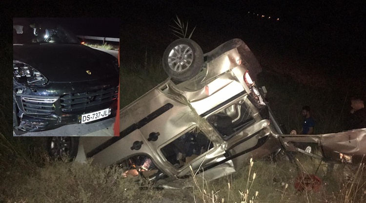 Çorum’da Otomobil Ticari Araca Çarptı: 3’ü Çocuk 5 Yaralı