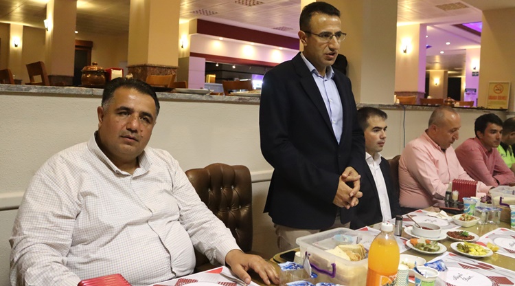 İlçe Emniyet Müdürüne Veda Yemeği