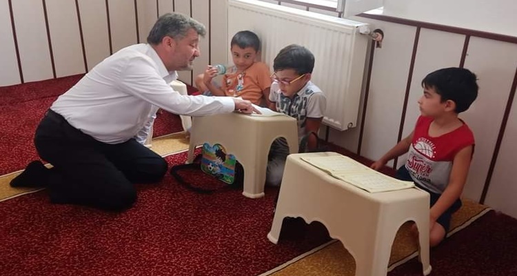 Müftü Eroğl,u Kur’an Kurslarını Ziyaret Etti
