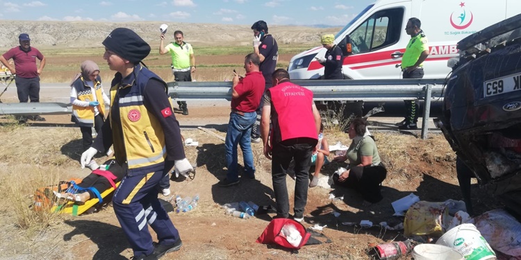 Sungurlu’da Trafik Kazası: 7 Yaralı