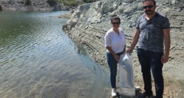 Sungurlu’da Gölete Sazan Yavrusu Bırakıldı
