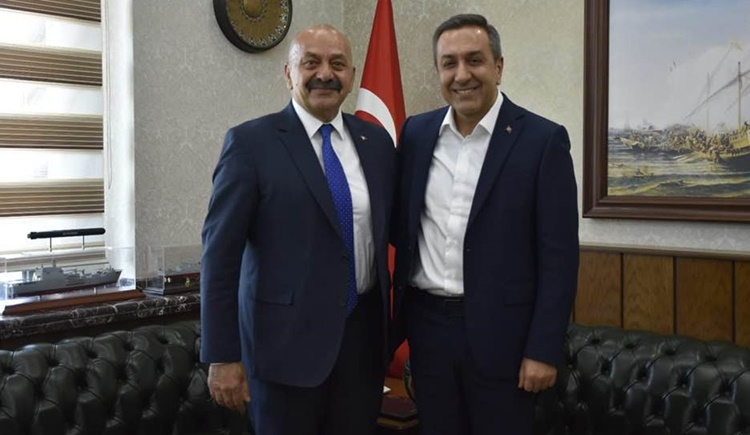 Başkan İsbir’den Muhsin Dere’ye Ziyaret