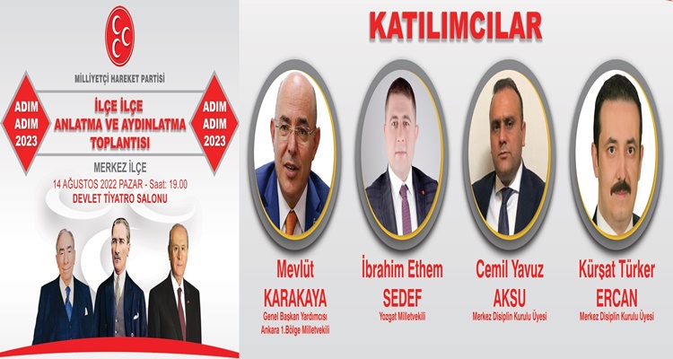 MHP Sahalara İniyor
