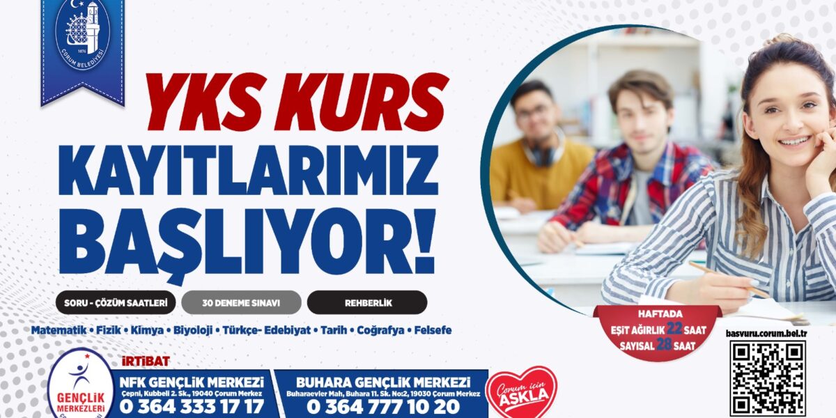 YKS Kurs Kayıtları Başlıyor