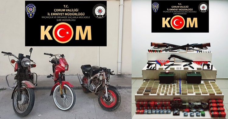 Çorum’da Silah Satıcılarına Operasyon!