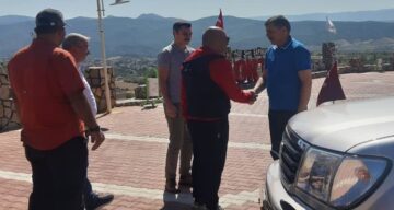 Misafirperver Başkan Bu Defa İlçesi’nde Protokolü Ağırladı