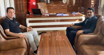 Başkan Yıldırım’dan, Kaymakam’a Hayırlı Olsun Ziyareti