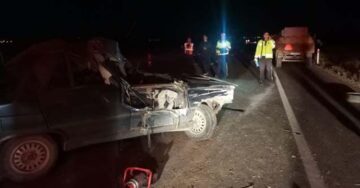 Alaca’da Feci Kaza : 1 Ölü, 4 Yaralı