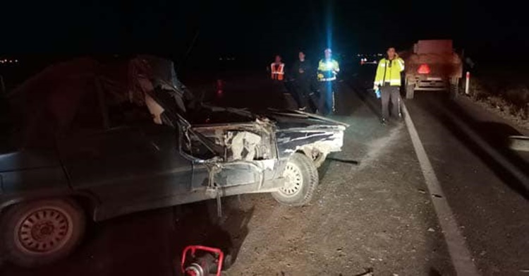 Alaca’da Feci Kaza : 1 Ölü, 4 Yaralı