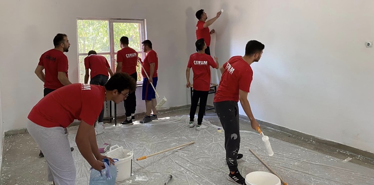 İyilik Atölyesi, Köy Okullarını Güzelleştiriyor