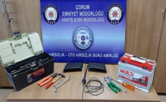 Oto Fareleri Yakalandı