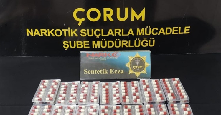 Çorum’da Narkotik Operasyonu