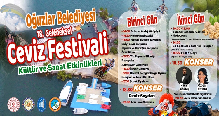 Oğuzlar’da Ceviz Festivali Başlıyor