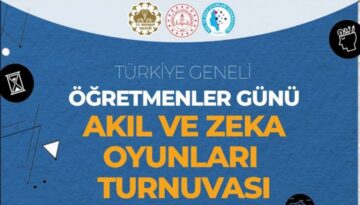  Öğretmenler Günü Akıl Oyunları Turnuvası