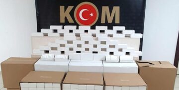 Çorum’da Kaçak Sigara Operasyonu