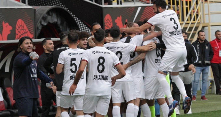 TFF 2. Lig: Çorumspor FK: 1 – Erzincanspor: 0