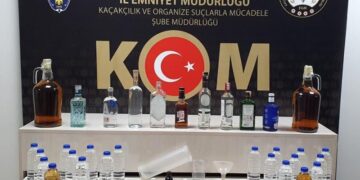 Sahte İçki Üreten ve Satan Şahıs Yakalandı