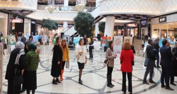 Şehit Öğretmen Aybüke Anısına Resim Sergisi Açıldı