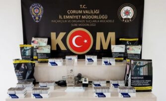 Kaçak Sigara Satan İşyerlerine Baskın Yapıldı