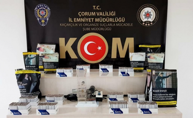 Kaçak Sigara Satan İşyerlerine Baskın Yapıldı