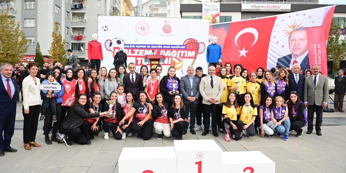 Amatör Spor Kulüplerine Malzeme Desteği