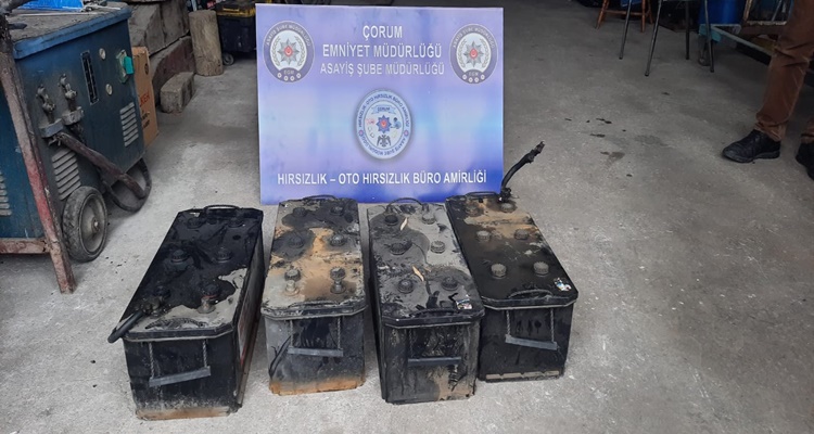 Otobüslerin Aküsünü Çalan Zanlı Yakalandı