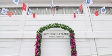 Çorum Belediyesi Mimar Sinan Düğün Salonu’nu Açıyor