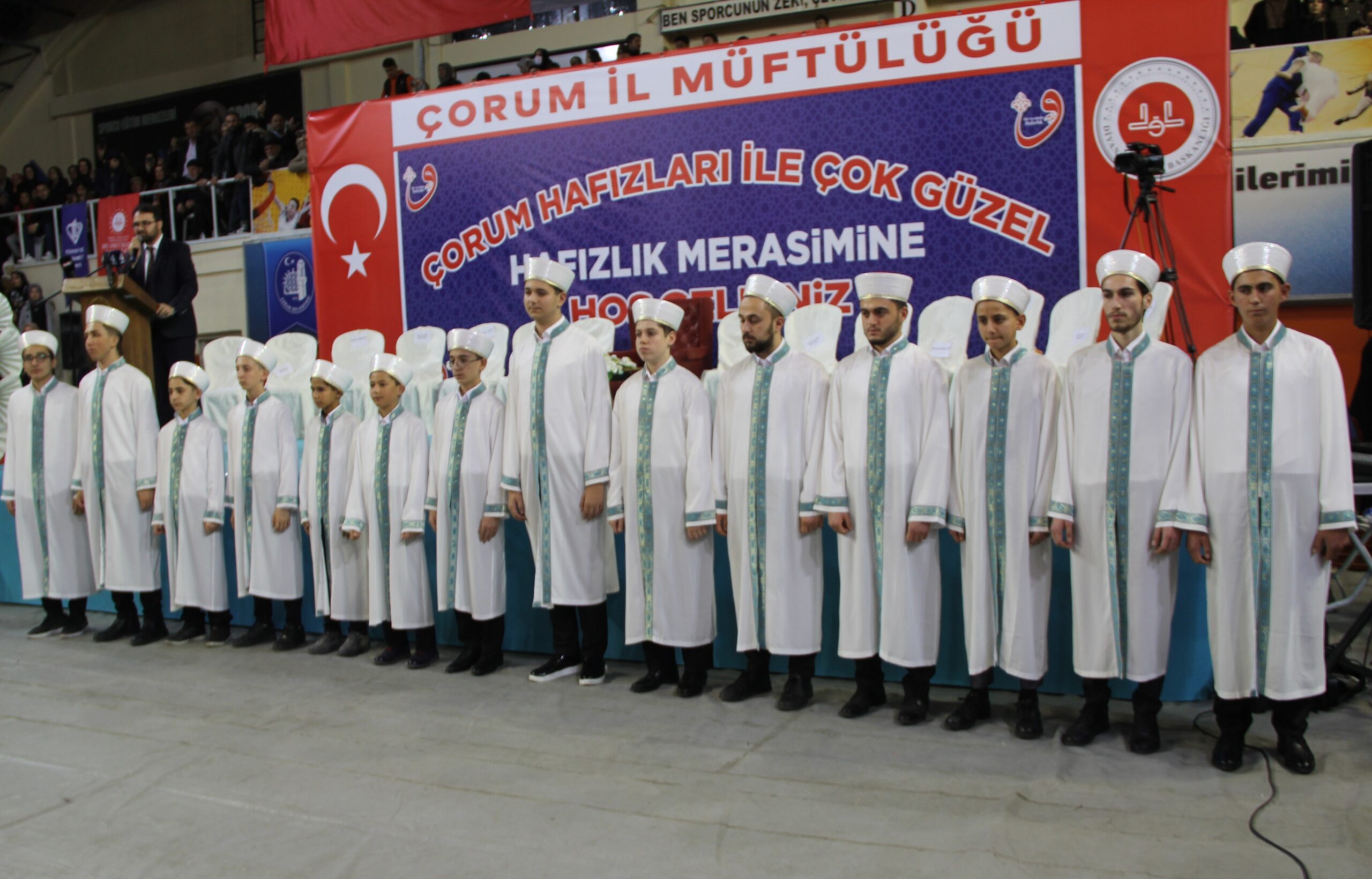 Çorum’da 260 Hafız Dualarla İcazet Belgesi Aldı