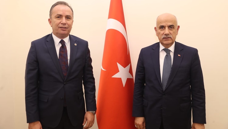 Ceylan, Bakan Kirişci İle Görüştü