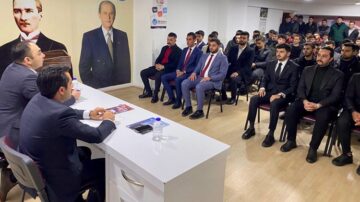 KOSGEB Müdürü Yıldız, Ülkücü Gençlere Bilgilendirme Yaptı