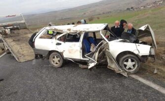 İskilip’te Korkunç Kaza Ölü ve Yaralılar Var