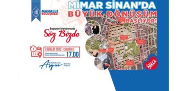 Mimarsinan’da Büyük Dönüşüm Başlıyor