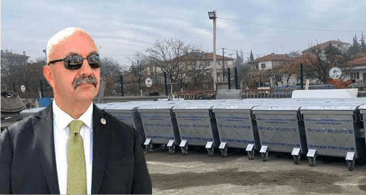 Ortaköy’de Çöp Konteynerleri Yenileniyor