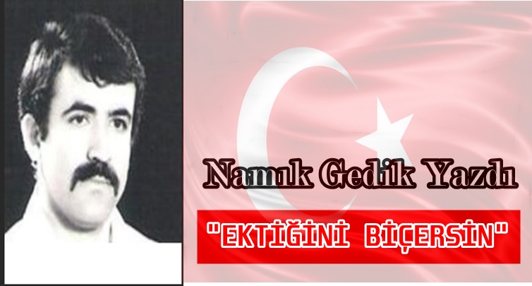Köşe Yazısı / Ektiğini Biçersin