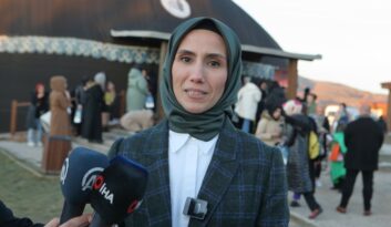  Sümeyye Erdoğan Bayraktar Çoruma Geldi