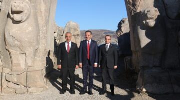 Muhsin Dere, Hattuşa Ören Yeri’ni Gezdi