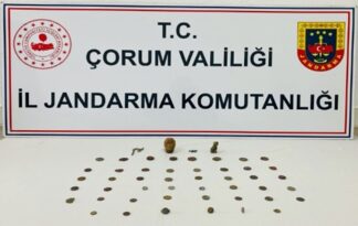 Çorum’da Tarihi Eser Operasyonunda 3 Zanlı Yakalandı