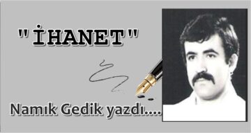 Köşe Yazısı / İhanet