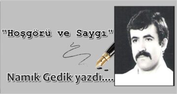 Köşe Yazısı / Hoşgörü Ve Saygı