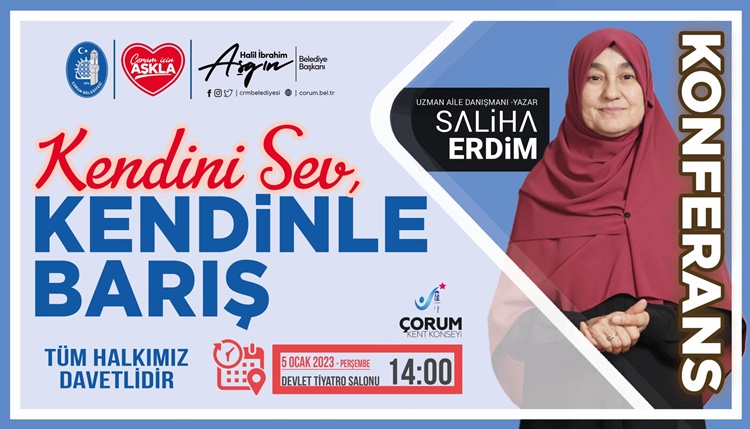 Belediye Saliha Erdimi Çorumlularla Buluşturuyor