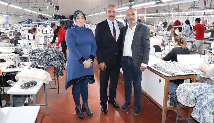 Karapıçak’tan Dolunay Tekstile Ziyaret