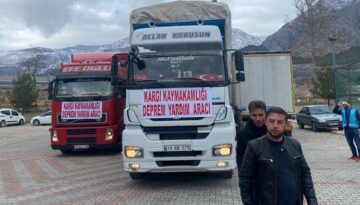 Kargı’dan Gönderilen Yardımlar, Gaziantep’e Ulaştı