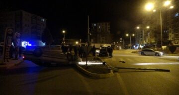 Takla Atan Otomobilin Sürücüsü Kaçtı