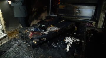 Dodurga’da Evde Çıkan Yangında Bir Kişi Yaralandı