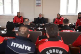 Arama Kurtarma Ekibi Çorum’a Döndü