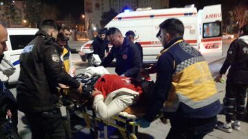 Çorum’da Bıçaklı Kavga<br width=