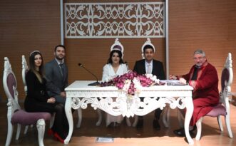 Depremzede Çift Çorum’da Evlendi