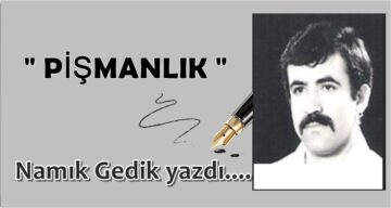 Köşe Yazısı / Pişmanlık