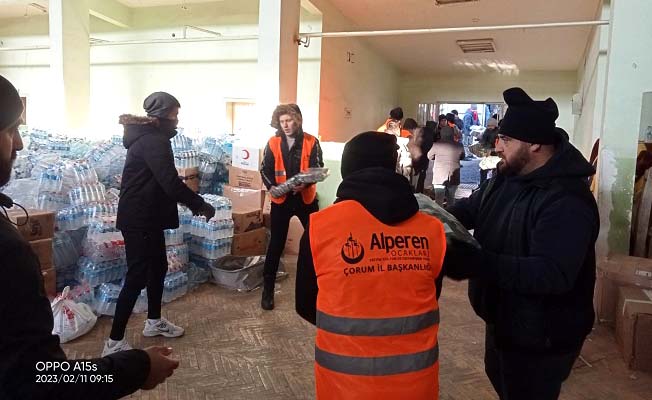 Alperenler Deprem Bölgesi İçin Hep Sahadaydı