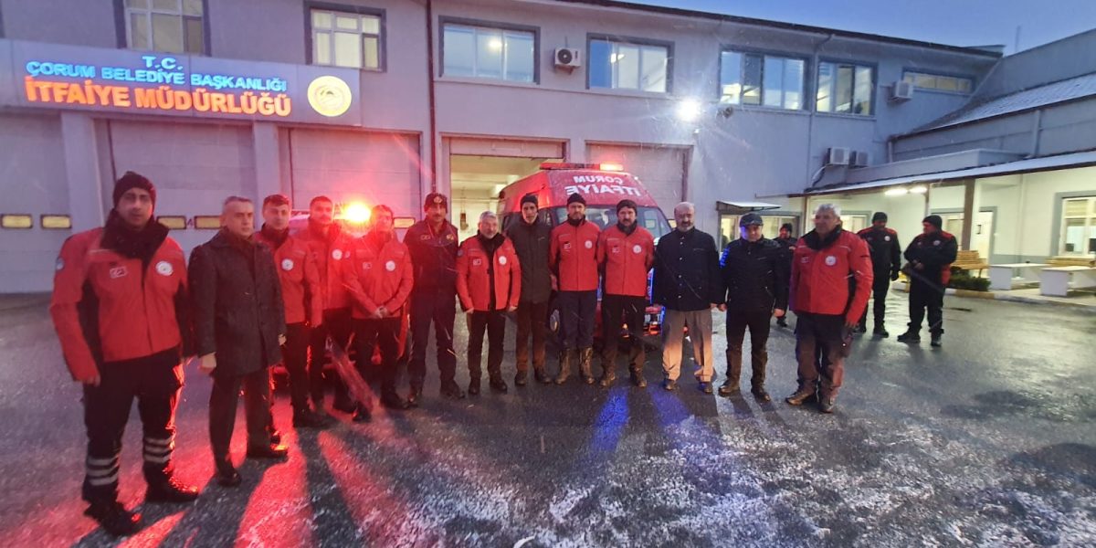 Çorum Belediyesi, Depremzedeler İçin Seferber Oldu